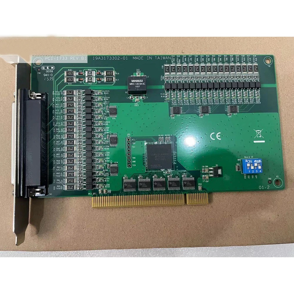 For Advantech 19A3173302-01 32 Channel Isolated Digital Input Card PCI-1733 REV.B1