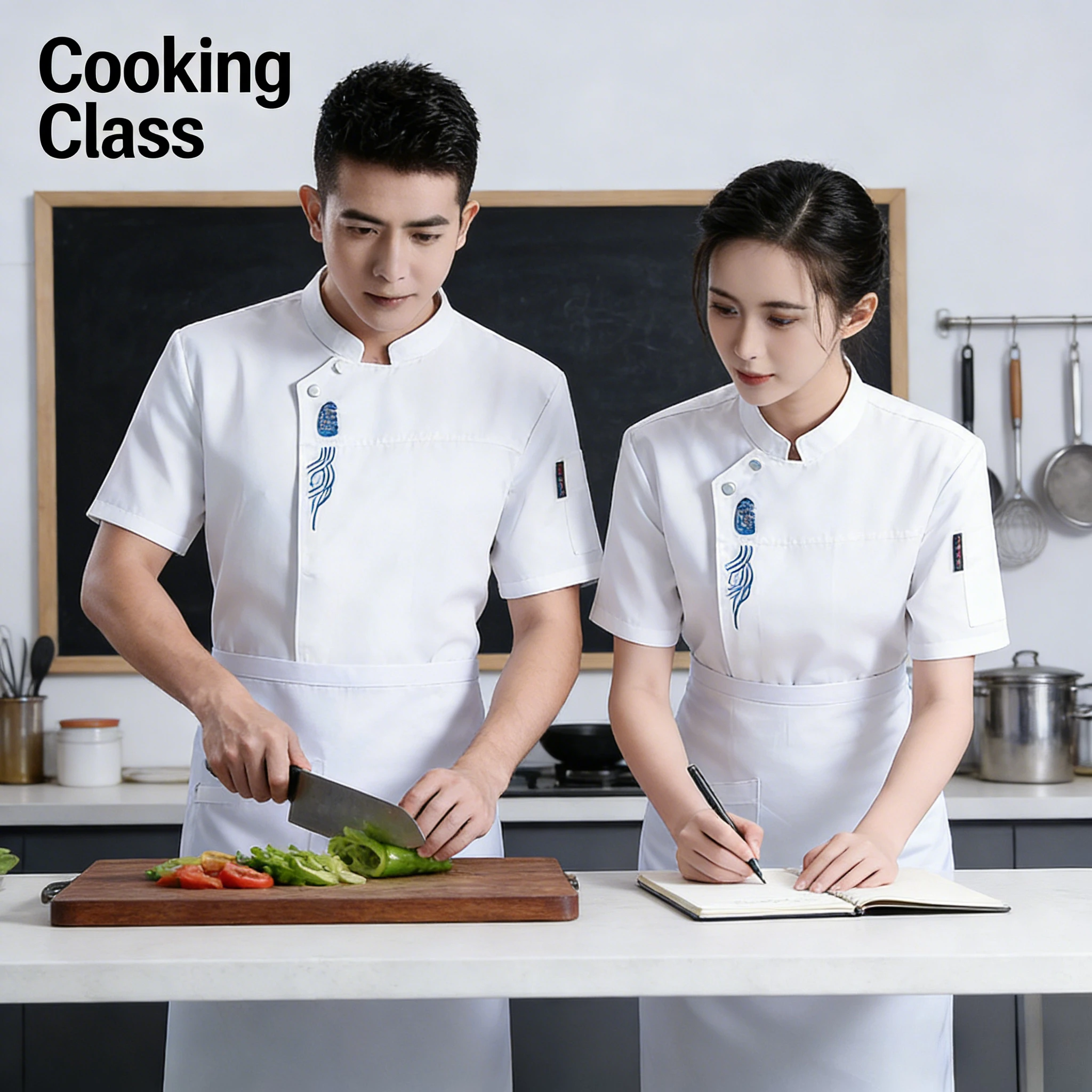 

Мужская куртка шеф-повара с коротким/длинным рукавом из дышащей сетчатой ткани, прочная униформа шеф-повара для отеля, кухонного горшка, пекарни