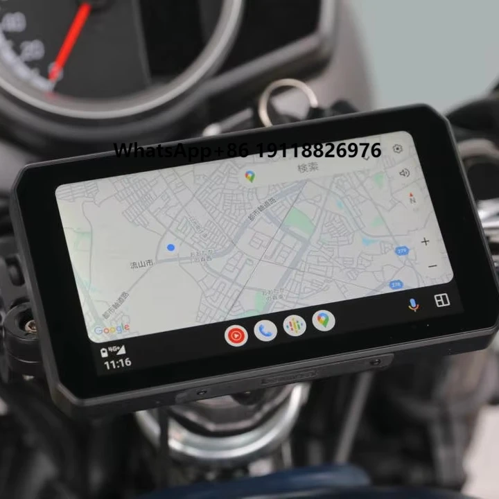 

CHIGEE 4.3 Inch Portable Gps System Motorcycle Dvr Navigation Carplay Dashboard Console for Motorcycle