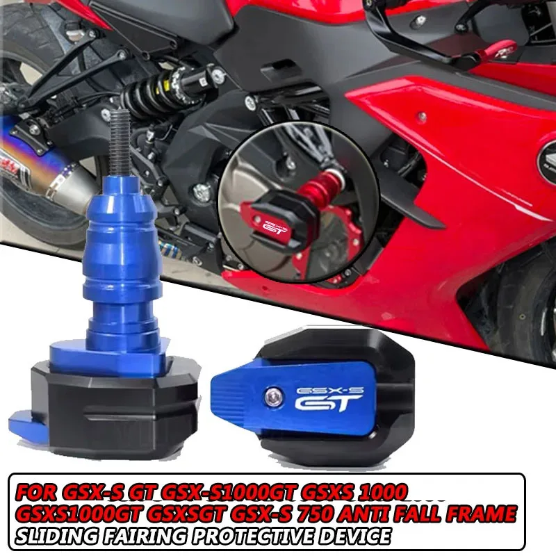 

For GSX-S GT GSX-S1000GT GSXS 1000 GSXS1000GT GSXSGT GSX-S 750 Falling Protection Frame Slider Fairing Guard Anti Crash