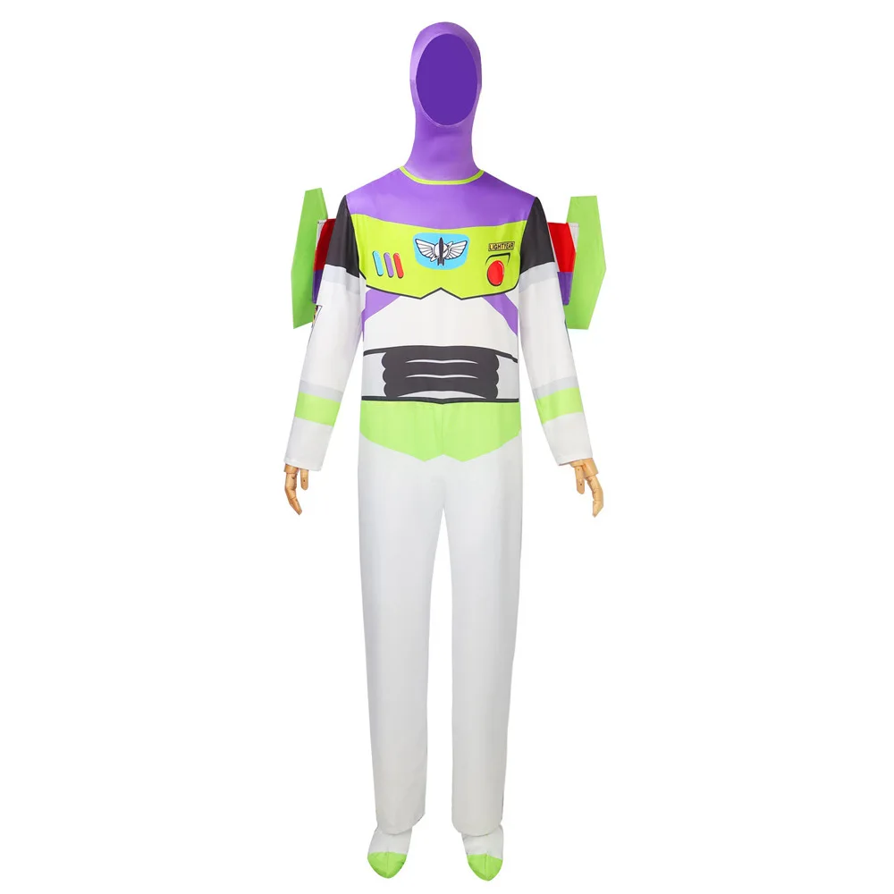 NEW Disney Toy Story Buzz Lightyear Cosplay Costume Cartoon Doll Stage Performance Bodysuit Halloween Adults Costume Full Suits