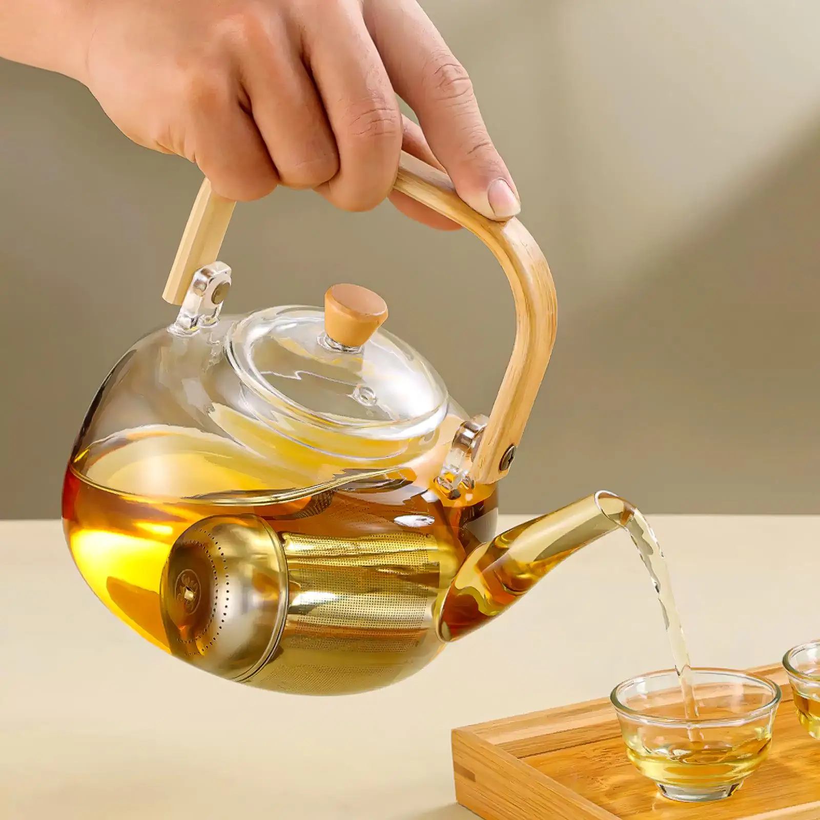 Cooked Meat Seasoning Box Stainless Steel Tea Filter Strainer Mesh Ball Kitchen Basket Balls for Loose Spice Infuser