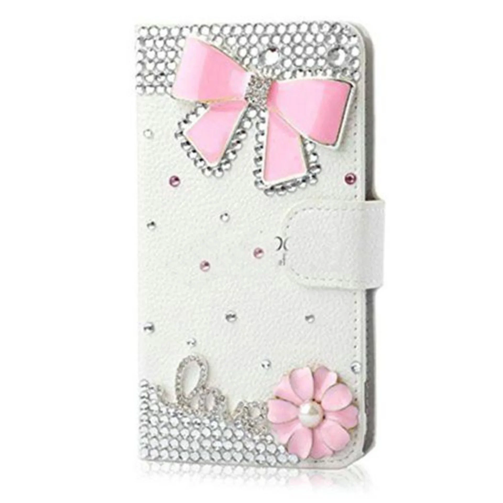 XSMYiss Fashion Bling Diamond Rhinestone Leather Flip Wallet Cover Phone Case For Iphone 16 15 14 13 12 11 Pro Max XR XS 16Pro