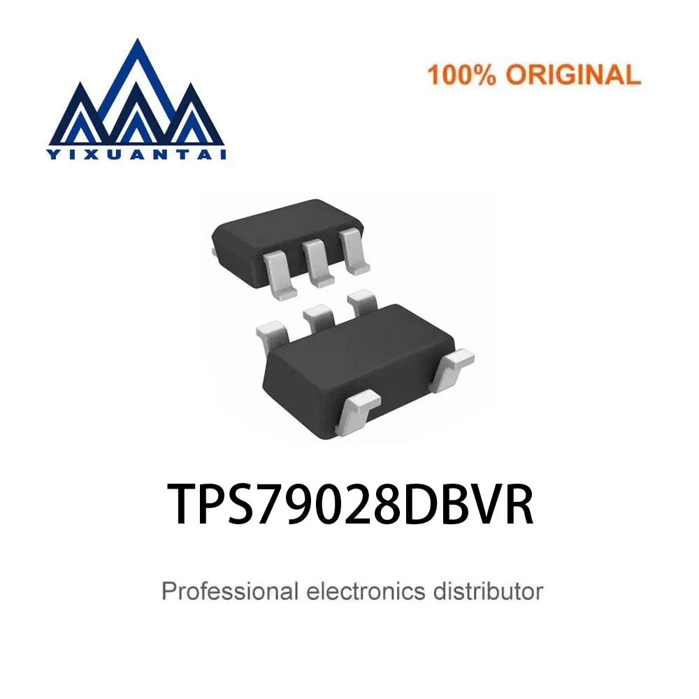 10pcs/Lot  TPS79028DBVR TPS79028DBVRG4 TPS79028DBVT  TPS79028 Marking  PEEI PEE1 【IC REG LDO 2.8V 50MA SOT23-5】New