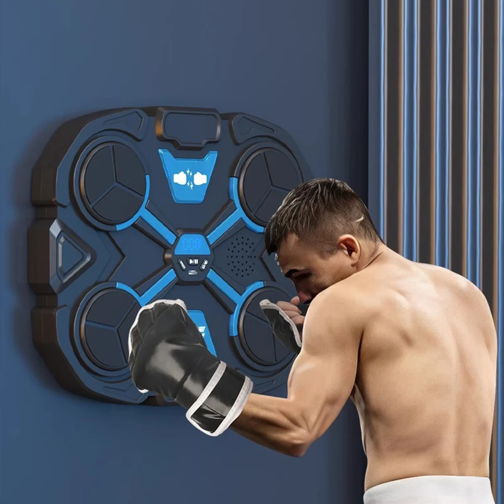 Smart Bluetooth Music Boxing Machine,Decompression,Fighting Fitness Home Boxing Wall Target Boxing Trainer Boxing Accessories