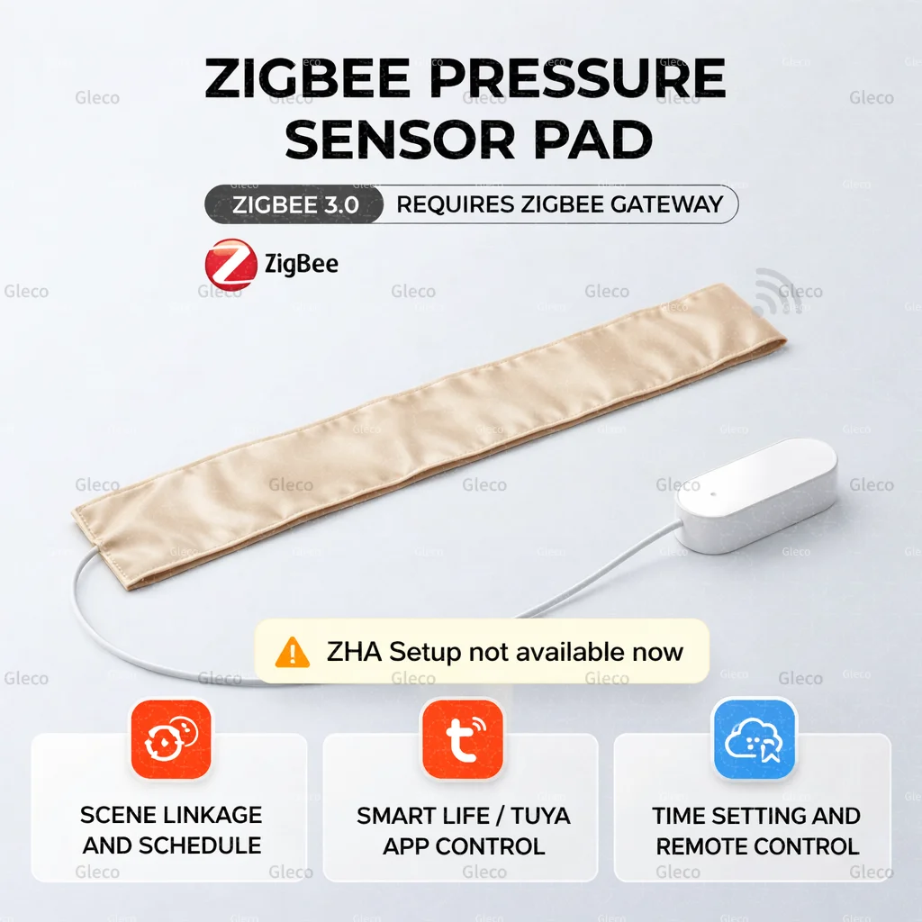 Smart Home Villa - Sensore di Pressione Tuya Zigbee, Rilevatore
