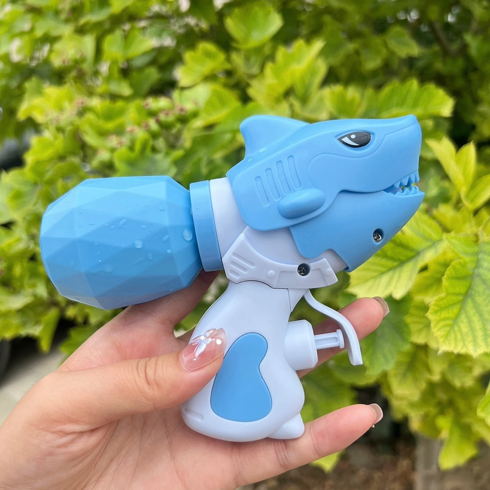ديناصور صغير القرش مدفع المياه الصيف بركة ألعاب للشاطئ الأطفال الإجهاد تخفيف مسدس لعبة المياه الرش مهرجان رذاذ مدفع المياه #1