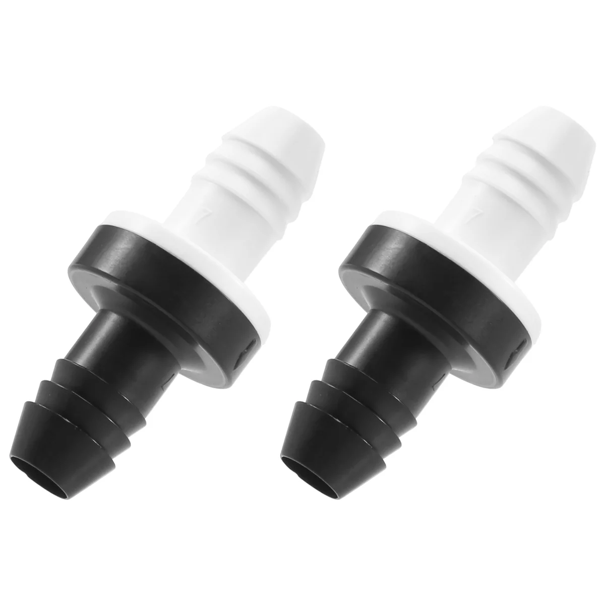 2Pcs 3/8 inch 10Mm Inline Abs One Way Water Non Return Check Valve For Fuel Gas Liquid Air