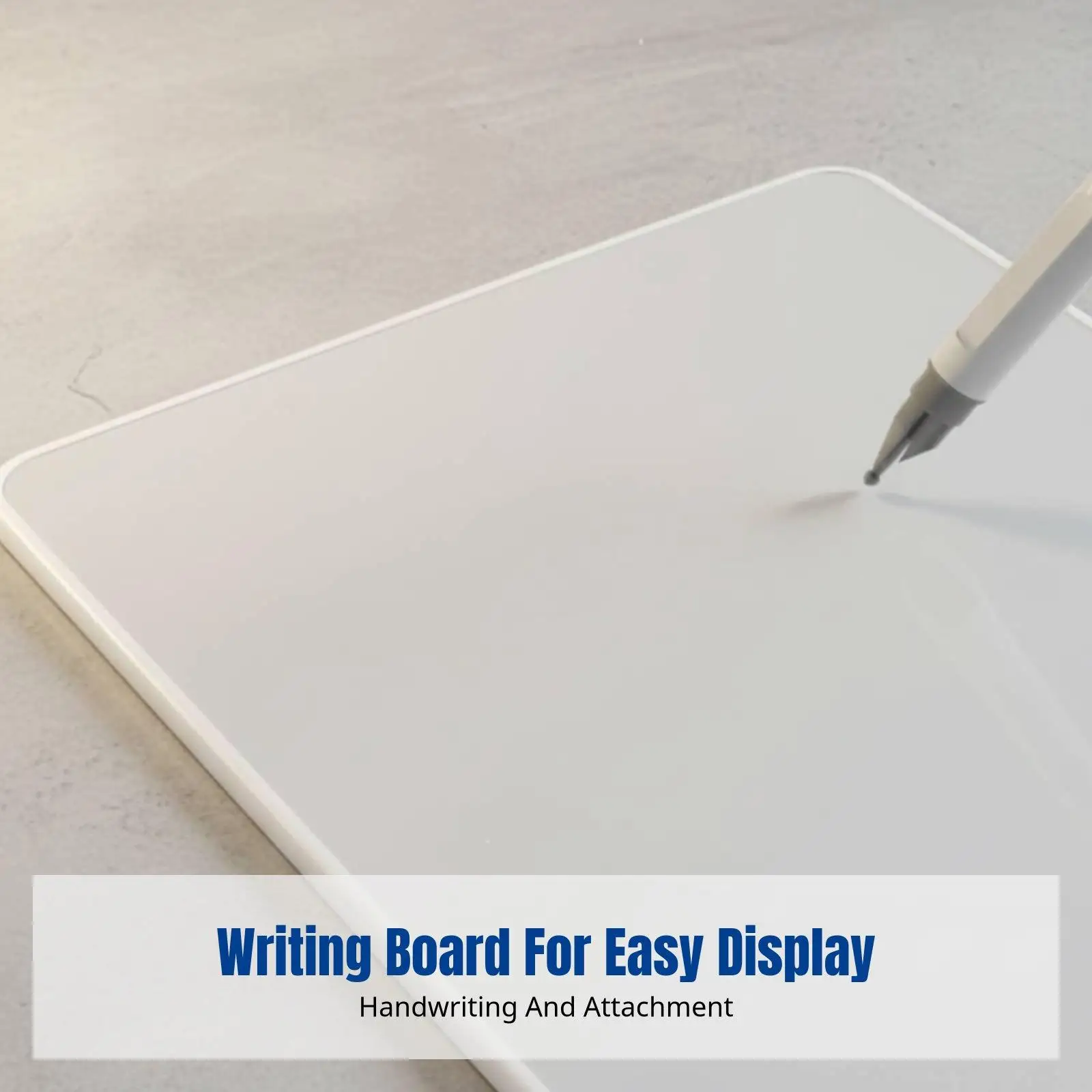 Magnetic Lightboard A4 for Writing Drawing Creative Learning Portable Plastic Board with Eraser for Work