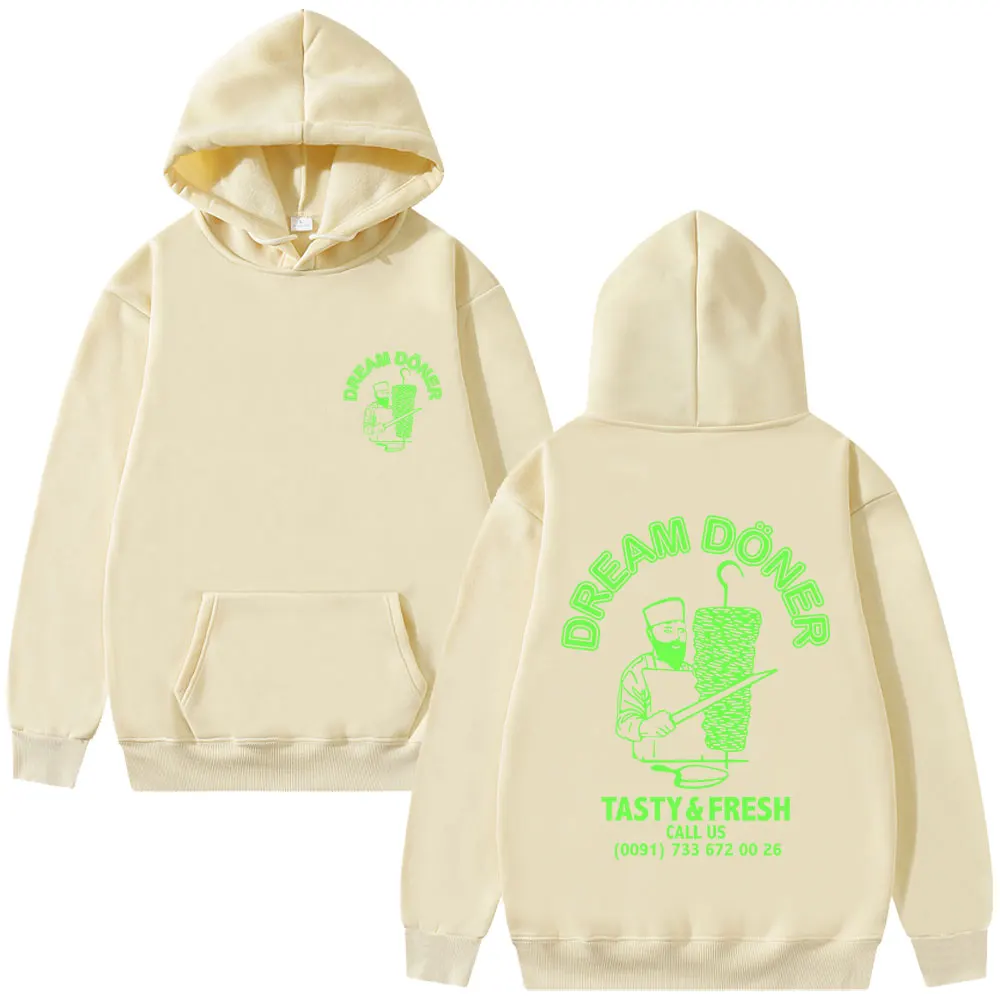 

Doner Kebab Karl Marx Socialist Funny Meme Hoodie Men Women Casual Cotton Vintage Pullover Unisex Oversized Hoodies Streetwear