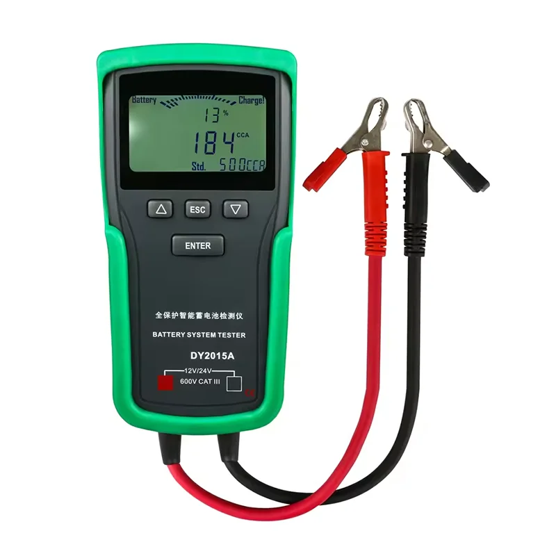 

DUOYI DY2015A Digital Auto Load AC Battery Tool 12V 24V Car Battery Tester for Automotive Starting Type Lead-Acid Batteries