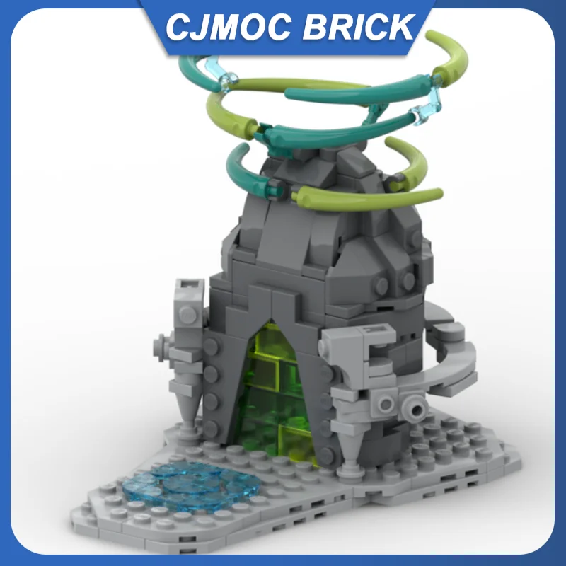 

Moc 236 шт., набор строительных блоков Shrine of Light для Zeldaed Tears of The Kingdom, кирпичи, развивающие сборные игрушки, подарки для детей