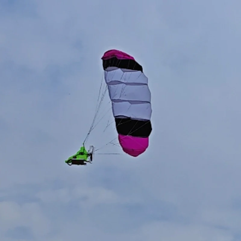 

1104 Brushless Motor 12A ESC RC Paraglider Kit 81cm Wingspan Nylon Canopy Powered Flying Model PNP Version for Outdoor Activity