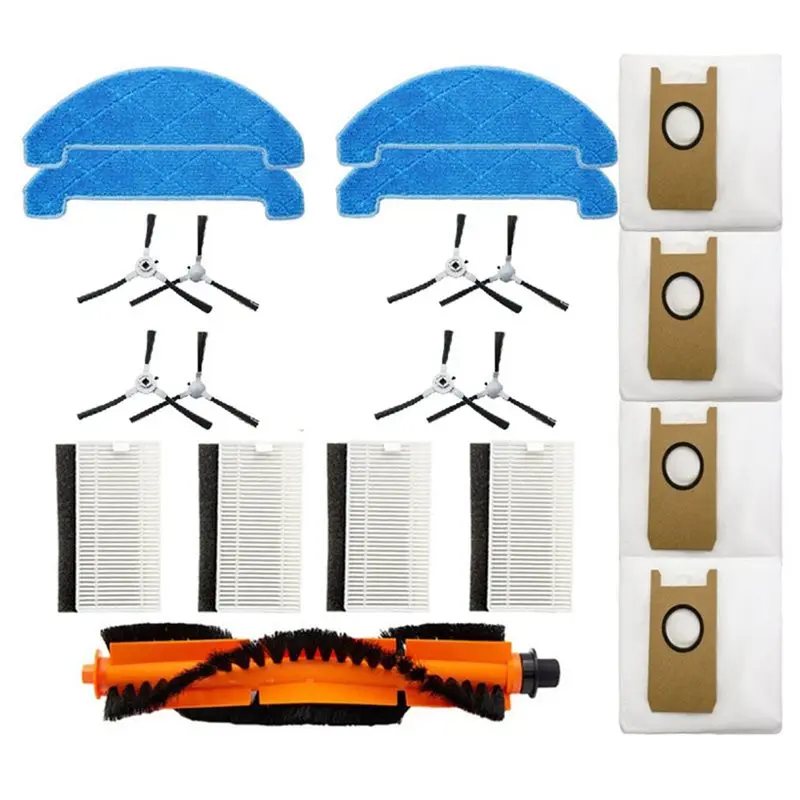 【nouveau-a39m】-pieces-detachees-pour-robot-aspirateur-combo-brosse-sac-a-poussiere-filtre-rouleau-serpilliere