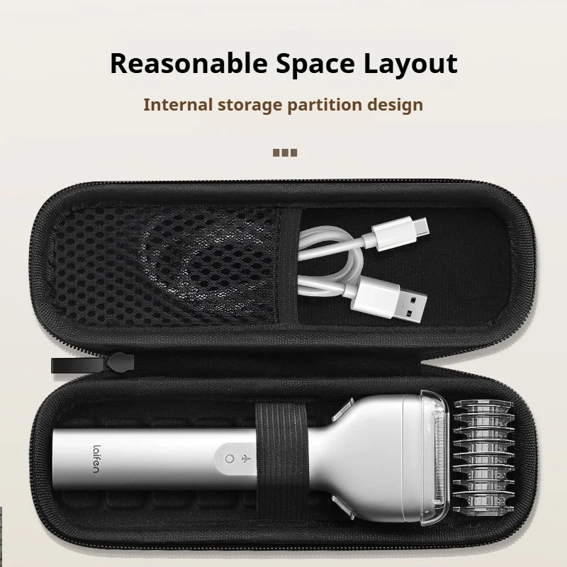 Electric Shaver Travel Case for Laifen T1 Pro Razor Carrying Case Men Portable Storage Bag Foil Razor Shaver Pouch Grooming Box