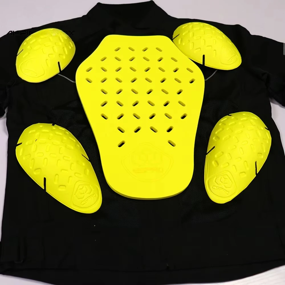 Motorcycle Armour Jacket Insert Back Protector Shoulder Elbow Pads Anti-Shock Motorbike Armor Jacket Accessories Universal