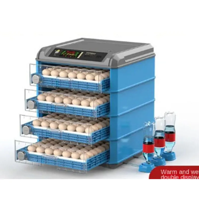 128/256 Dual Voltage Large Capacity Incubator Fully Automatic Power Incubator Chicken Drum Automatic Duck Pigeon Quail Incubator