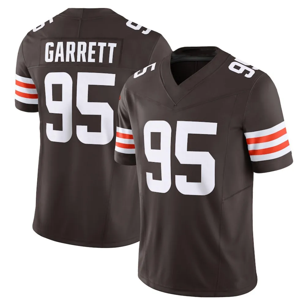 The Latest Football Star Cleveland Browns Myles Garrett Jersey 3d Printed Pattern Outdoor Sports Casual Personalized Jersey Top