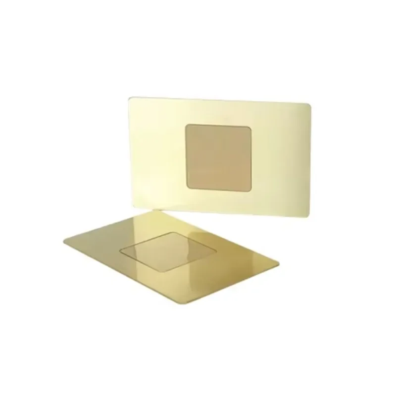 

China's Professional RFID Card Manufacturers Supply Credit Card Size NFC Metal Business Card Bank