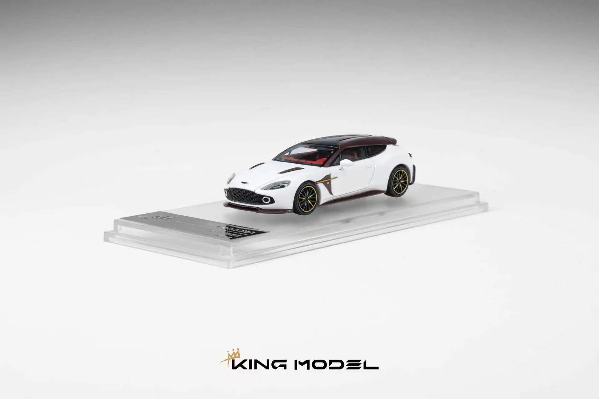 Diecast KING MODEL 1:64 Scale Vanquish Zagato Alloy Car Model