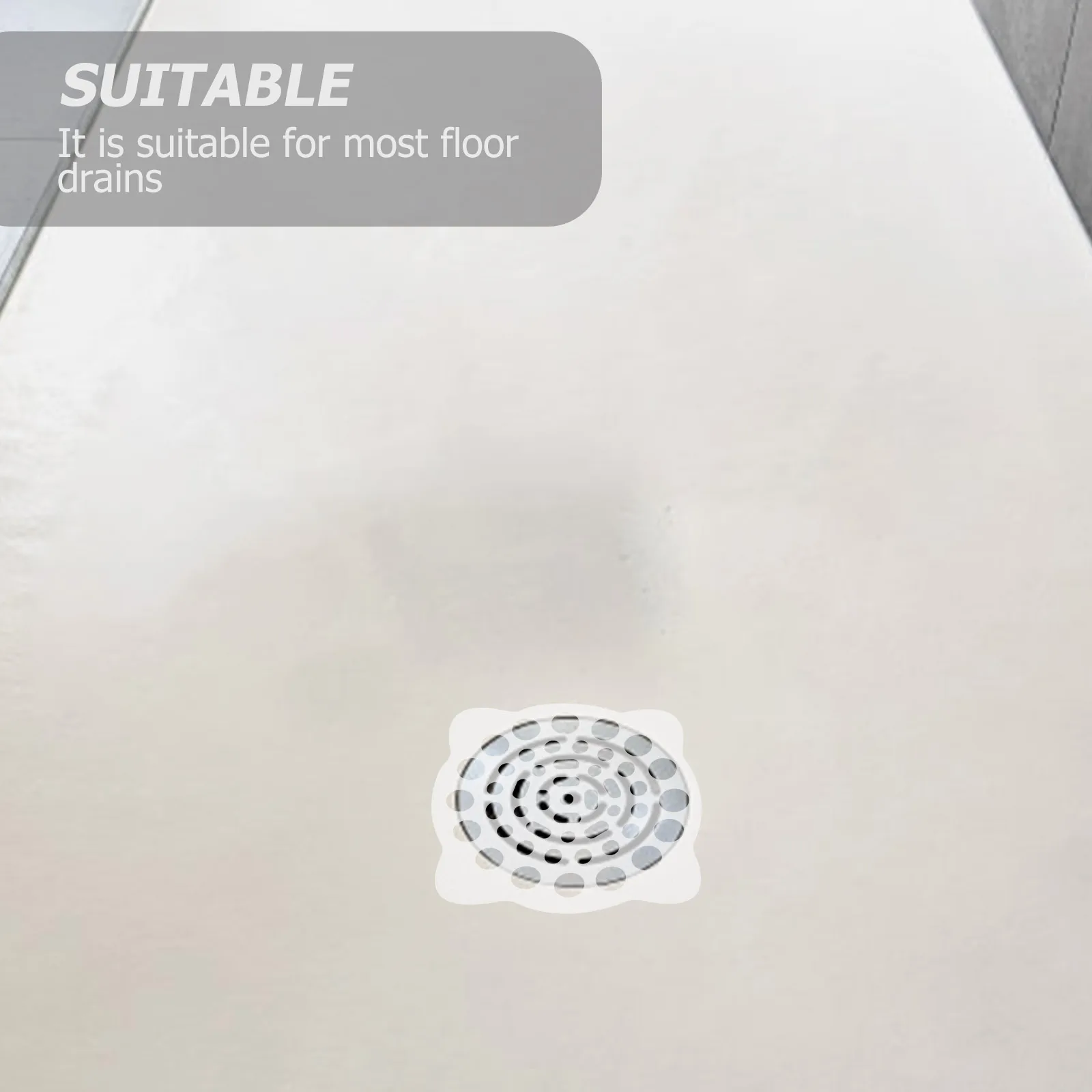 

20pcs Catcher Non Woven Stickers Disposable for Kitchen Sink Bathroom Sewer Draining Mesh Sewer Filter Floor Drain Mesh