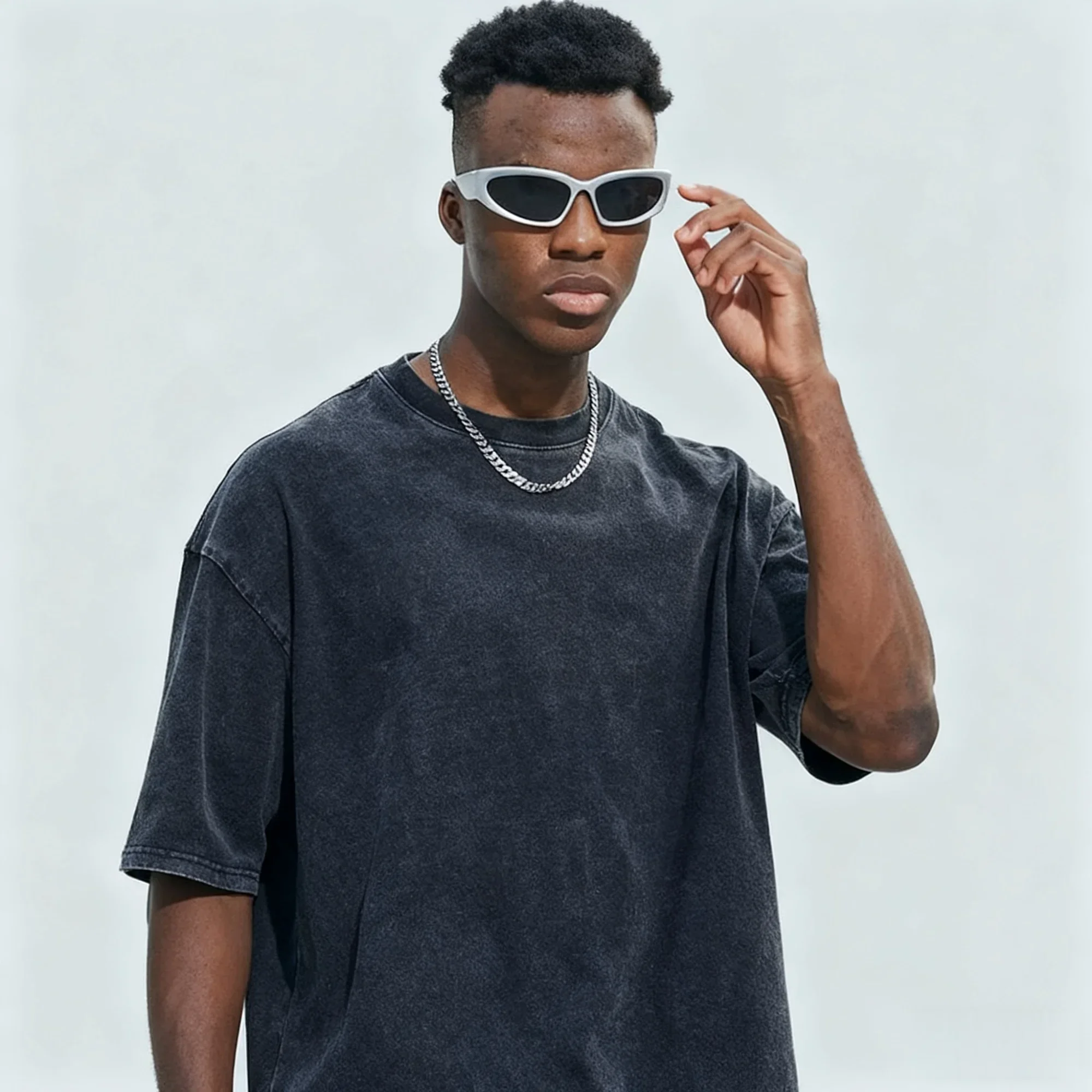 Koszulka z nadrukiem wzoru gwiazdy piłki nożnej Davida Beckhama, modna, sportowa, bawełniana, z krótkim rękawem, streetwearowa, letnia, codzienna, w stylu vintage.