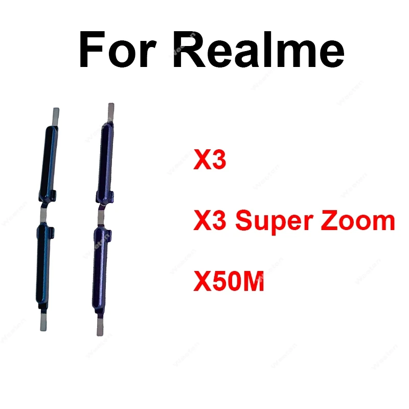 

Volume Side Button For Realme X3 X3 Super Zoom X50M 5G Volume Side Buttons Key Replacement