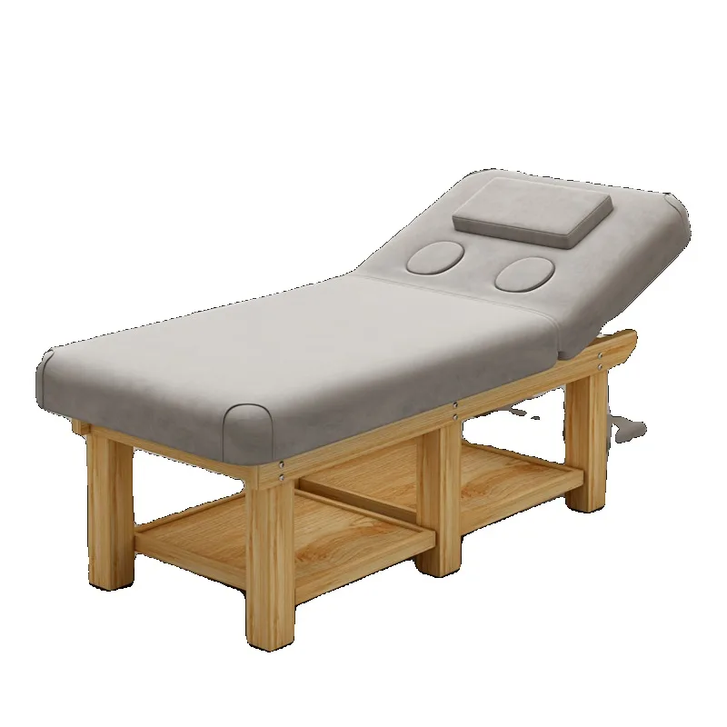 Multifunctional solid wood beauty bed, massage bed, massage , special spa ear  for beauty salon, eyelash , physiotherap