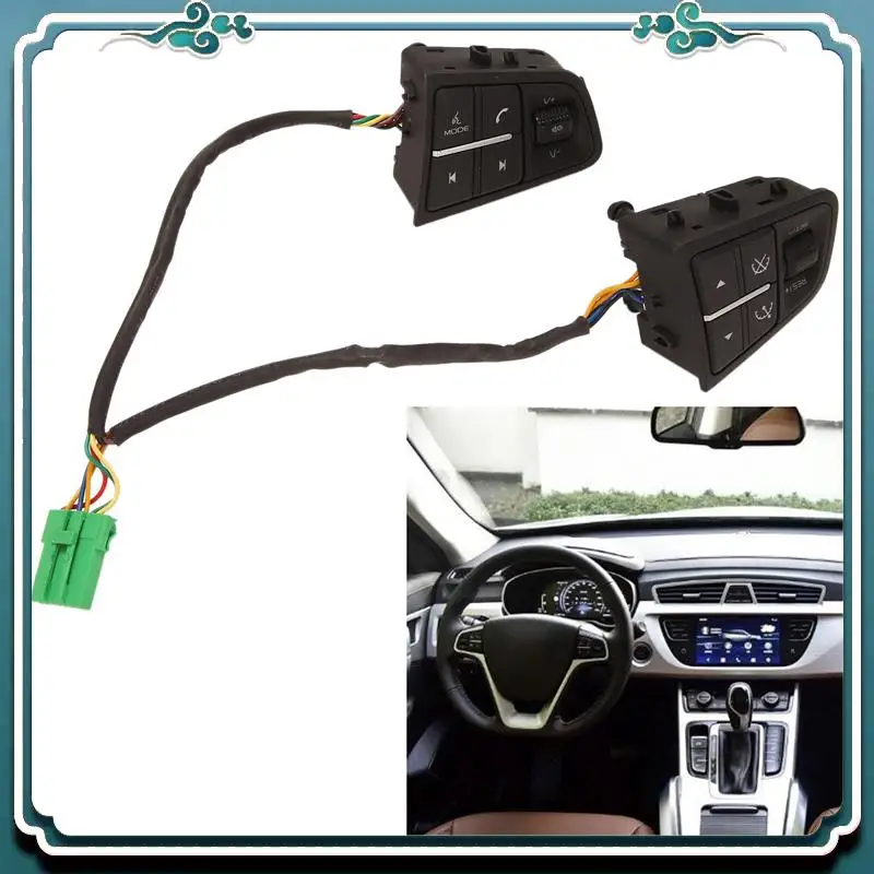 

Premium Car Steering Wheel Button Cruise Audio Switch For Geely Atlas Boyue NL3 SU Proton X70 Emgrand X7 Sports 2016-2018 Replac