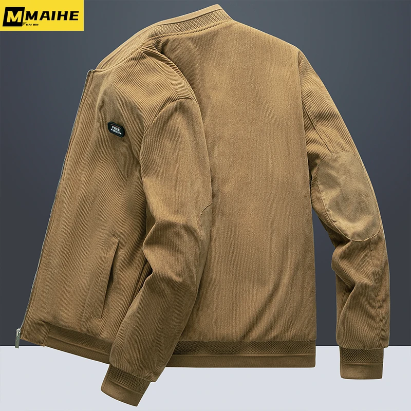 

Men Slim Work Fashion Windbreaker Jackets Coat Men's Clothing Tactics Army Green Casual Jacket Men 2023 Spring Autumn New Jack