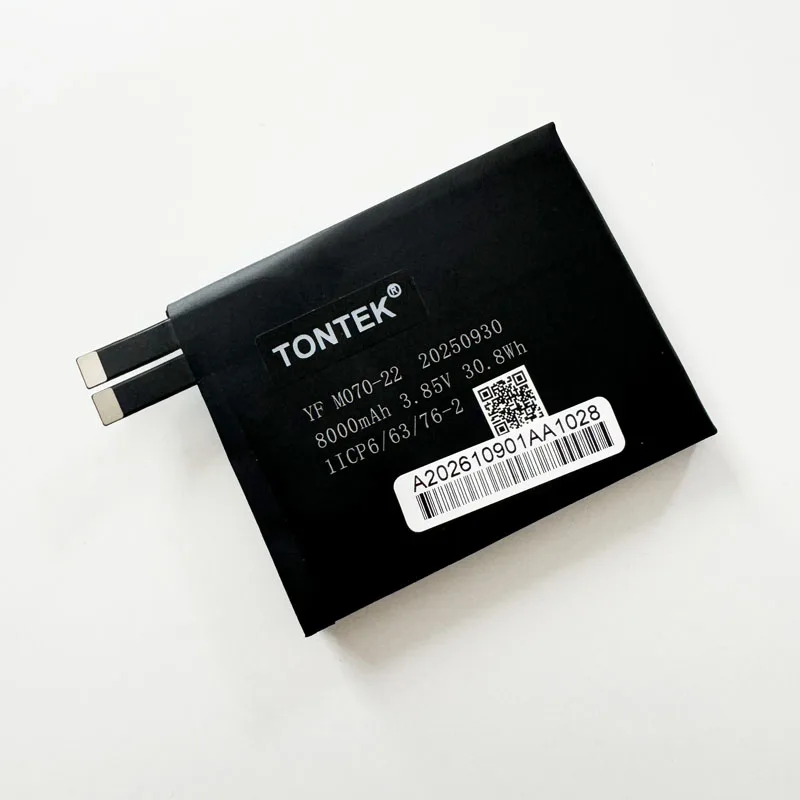 New YF M070-22 Battery For AYN Odin 3 1ICP6/63/76-2 Game Console Handheld Device 3.85V 30.8Wh 8000mAh
