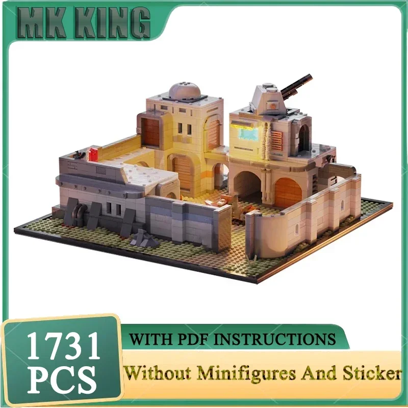 

Star Movie Sets Moc Building Bricks Soldier Bunker Base Model Technology Block Movie Scenes Toy DIY Assembly Holiday Gifts