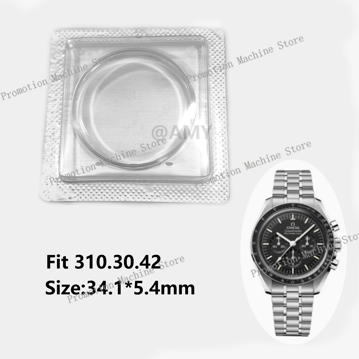 

34,1 мм старые винтажные часы из плексигласа, акрилового хрустального стекла, запасные части для OMG