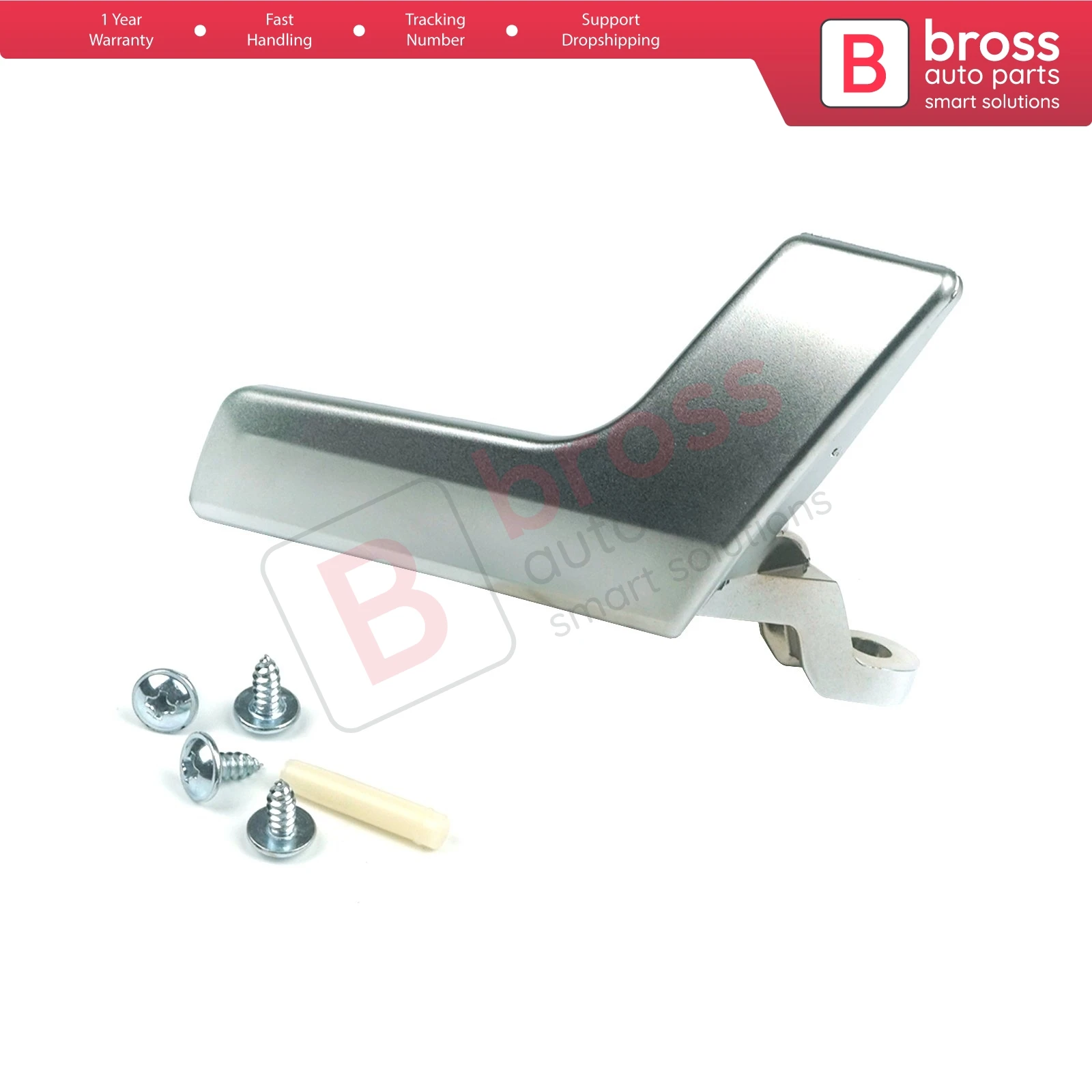 Bross Auto Parts BDP893 Interior Door Handle Chrome Plated MATT Right Side 2047202763 for Mercedes W204 Ship From Turkey