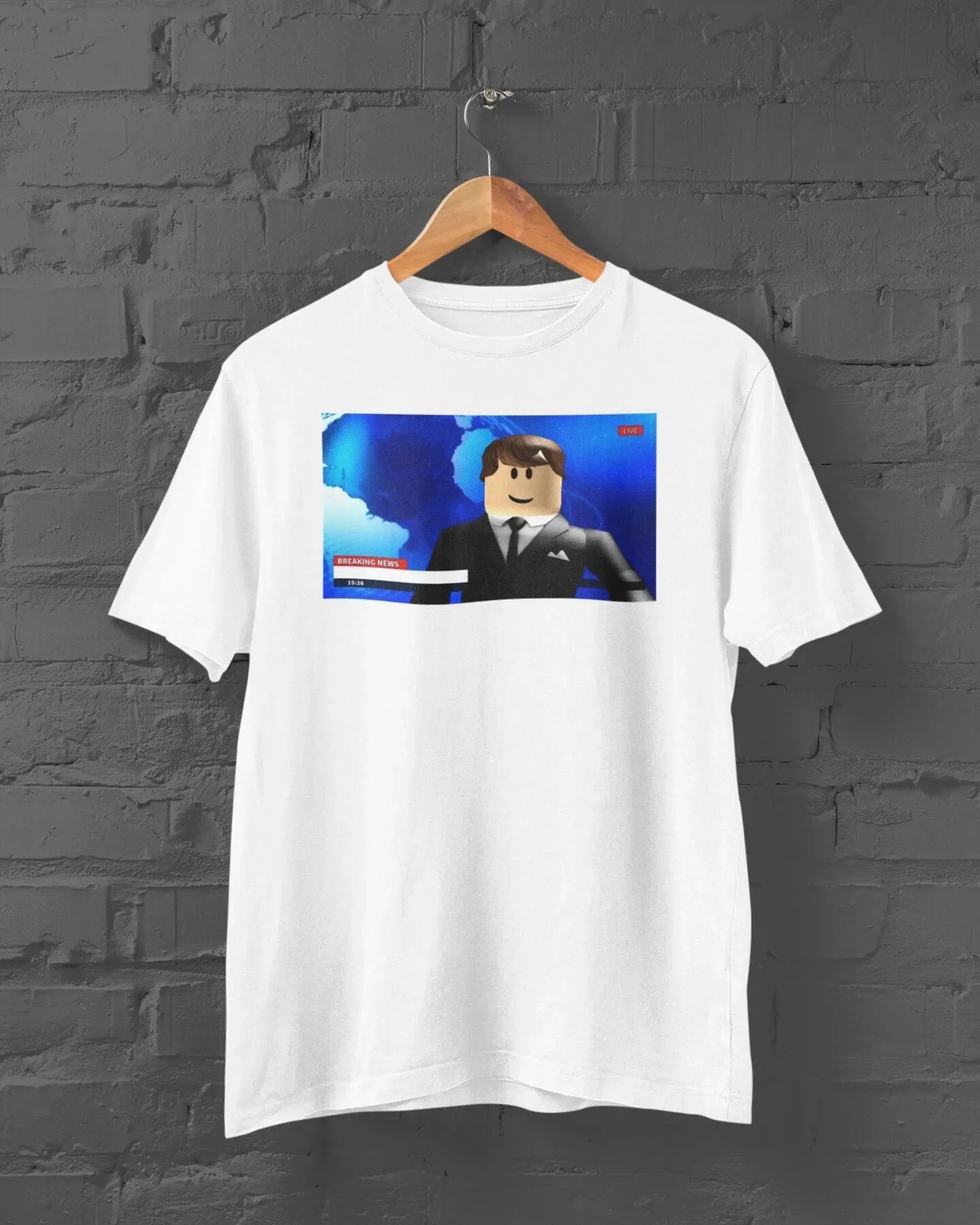 News Reporter Funny Game Meme T Shirt Gaming Hilarious Sarcastic Dank ShitposT Guy Nanana Na