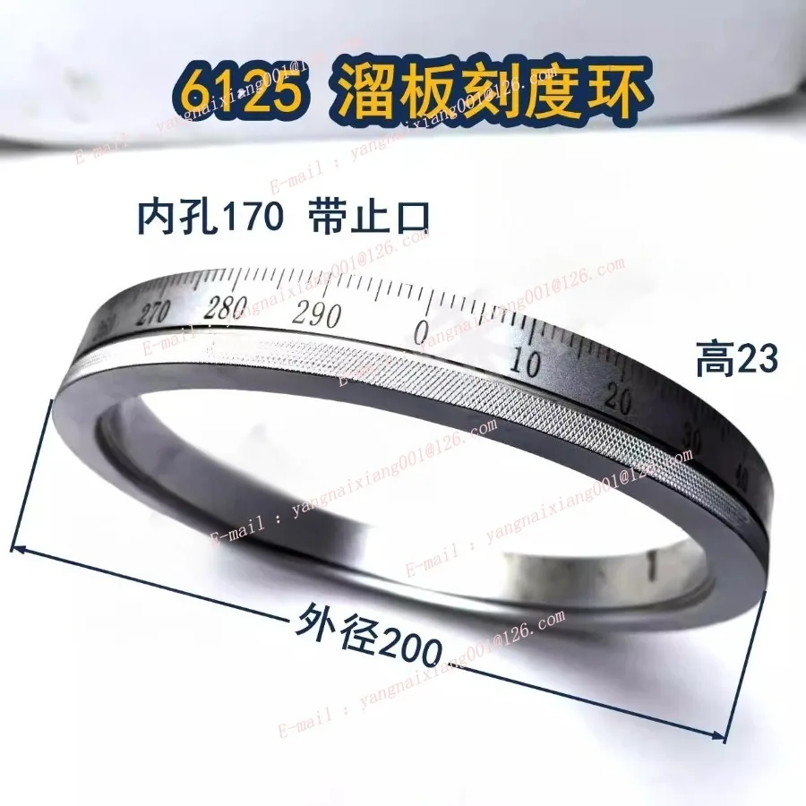 Scale Ring CW6163 CW6180E Lathe Middle Pallet Slide Dial