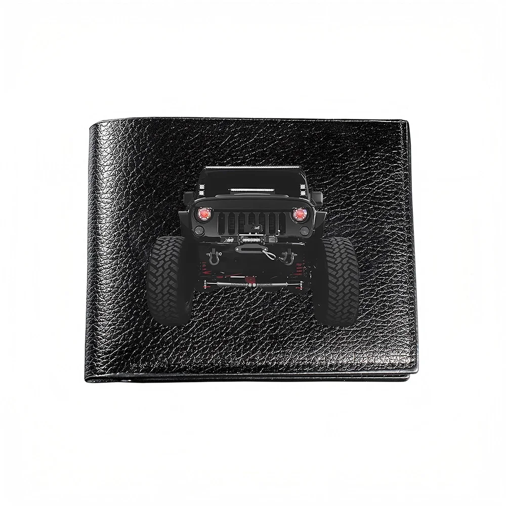 Off Road Vehicle Design Men's Wallet Card Holder Casual Business Fashion Print Accessory