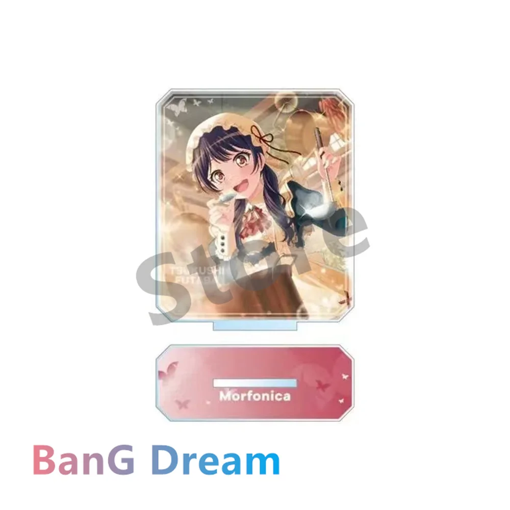 Game Cute Anime BanG Dream! Acrylic Stands Model Sweet Girl Creative decor Sign Fans Gifts 10cm