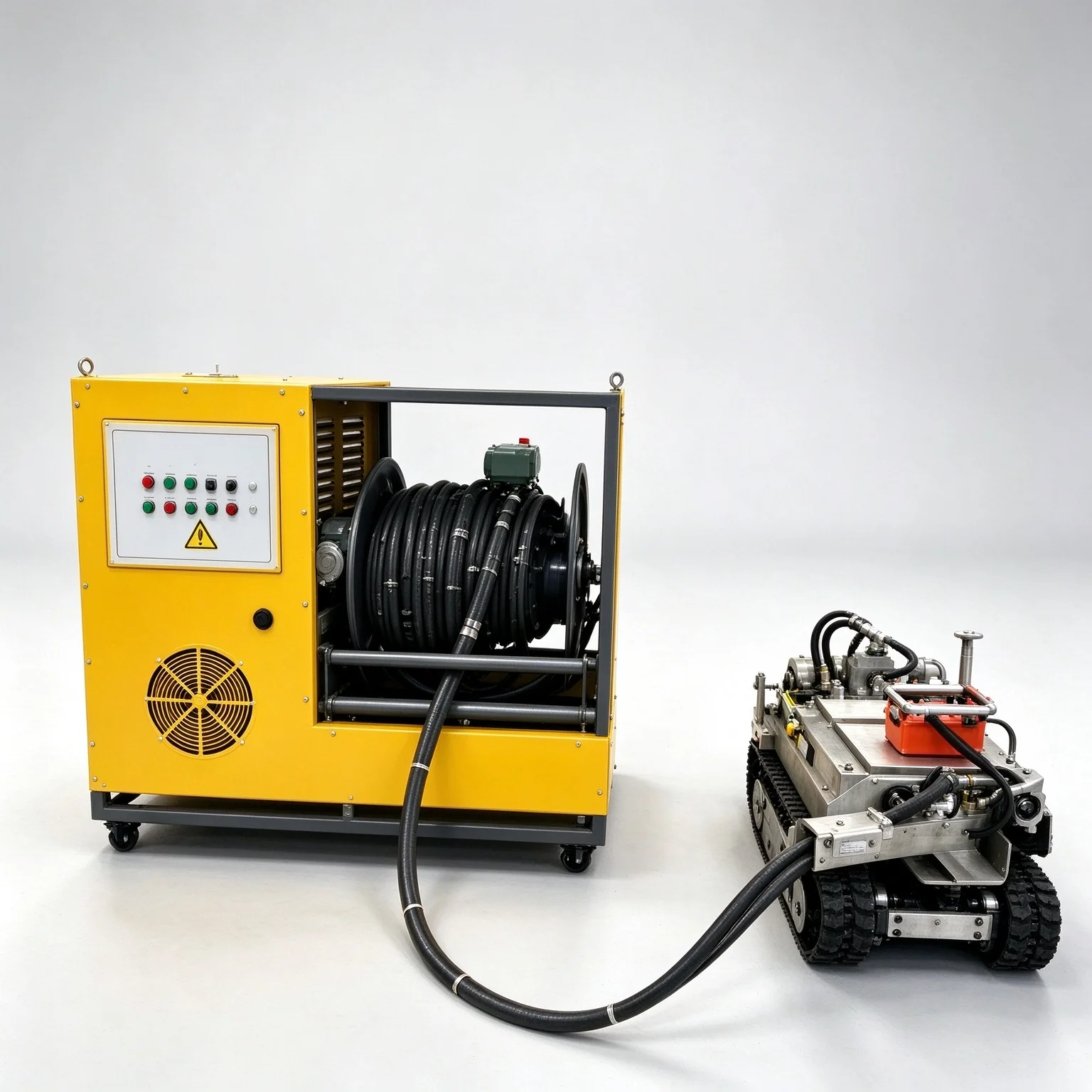 Dredging Robot 30m Working Depth IP68 Waterproof Crawler for Lake River Municipal Sewer Sediment Removal Device