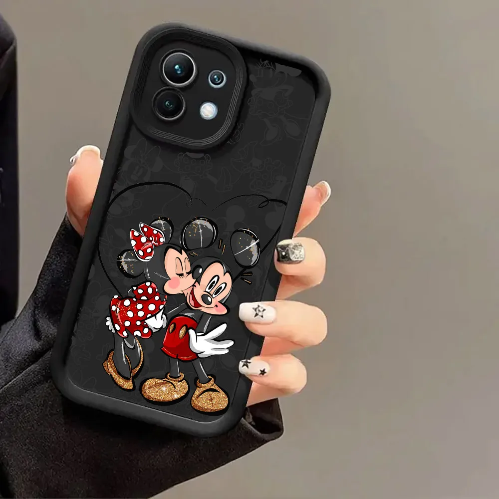ديزني كارتون ميني ماوس حافظة من السيليكون لهاتف شاومي 15T 14T 13T Pro 15Ultra 17Pro Max Poco F7 X7 X6 M6 M7 Pro غطاء هاتف ناعم #6