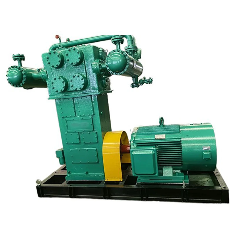 China Factory Price Gas Compressor Customizable AC Power Air Cooled Piston Type for Oil Field OEM Motor Engine Core Components