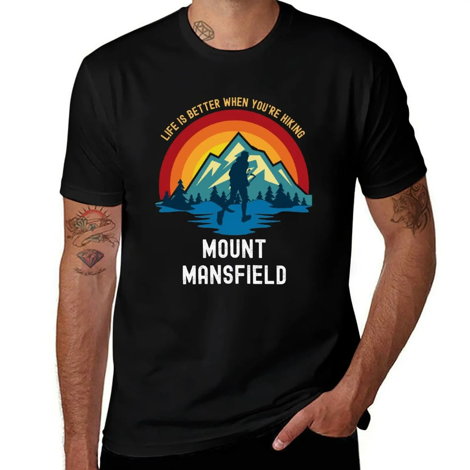 

Mount Mansfield T-Shirt man t shirt summer funny t shirts dark humor