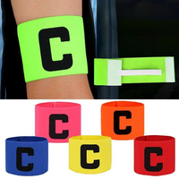 3PCS Football Captain Armband Soccer Arm Band Leader Competition Gift Soccer Captain Group Armband Football Training Kids Adults