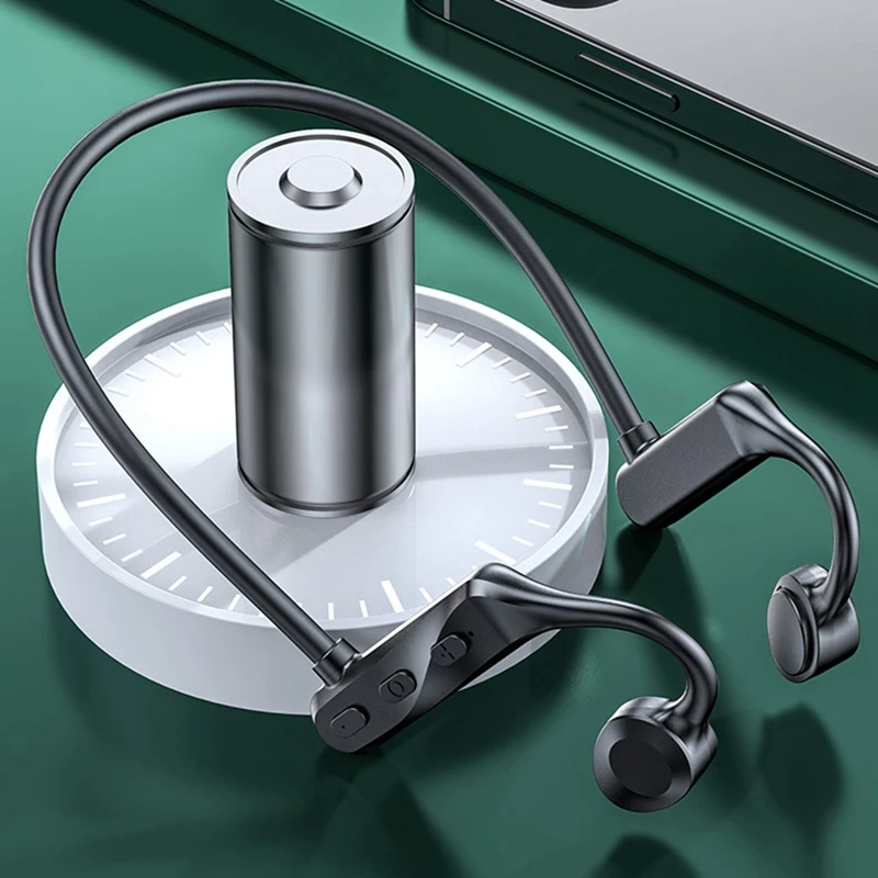 Наушники с костной проводимостью Bluetooth 5.0 Hi-Fi стерео с микрофоном Водонепроницаемые спортивные наушники для бега и спорта