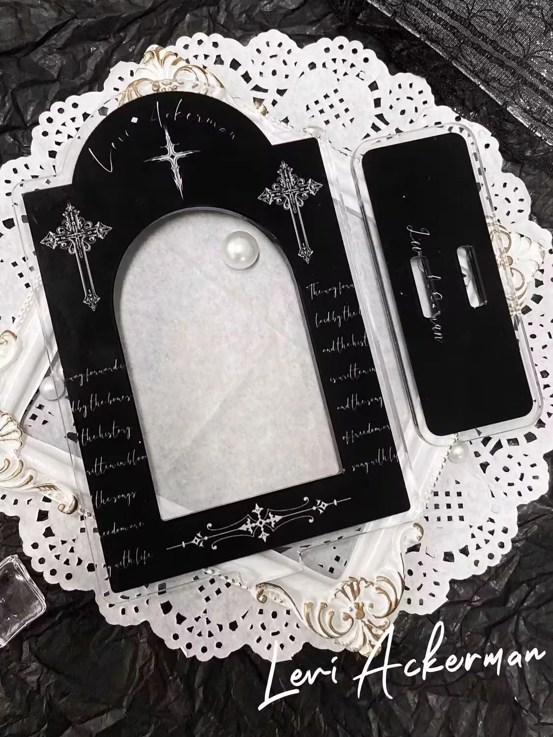 "الهجوم على العمالقة" و"ليفي" أكريليك دوجينشي، ستاندي، بضائع أنيمي ثنائية الأبعاد، مستوى مظهر عالي من تانزي، كابتن #5