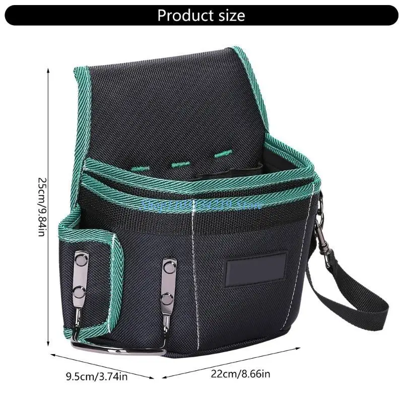 N5KC Rivet Reinforced Tool Storage Bag  Tool Carriers for Long Lasting Durability