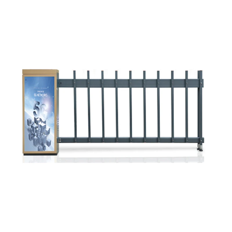 custom.HengBo Community Access Control Fence Parking Barrier Gate Metal Barrier Gate Customized Length Traffic Bar