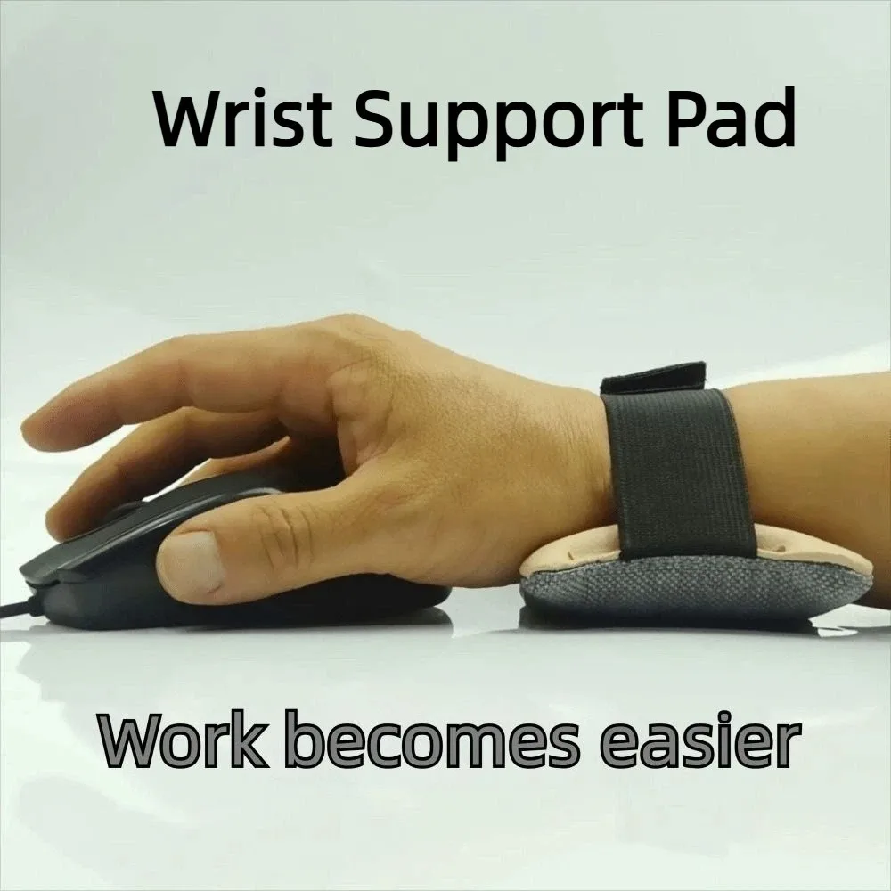 Adjustable Wrist Pillow Anti-Friction Cushion Ergonomic Mouse Wrist Rest Pad Soft Hand Rest Breathable Wrist Support Pad