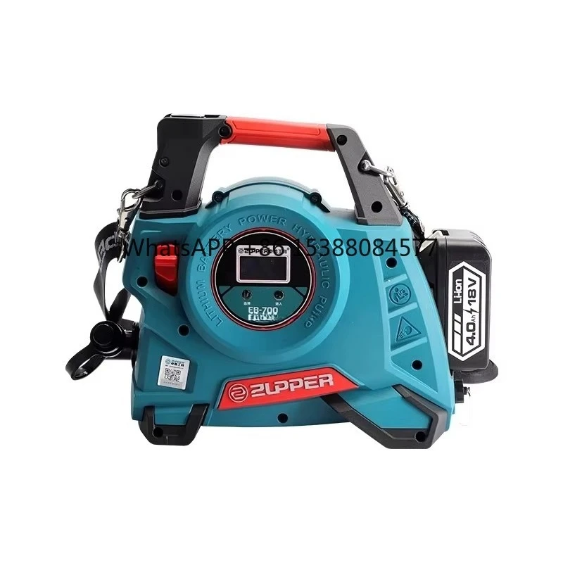 

Portable Rechargeable Small Hydraulic Oil Pump Station EB-700 High Pressure Pump 70 Megapascals Lithium Battery Hydraulics Pumps