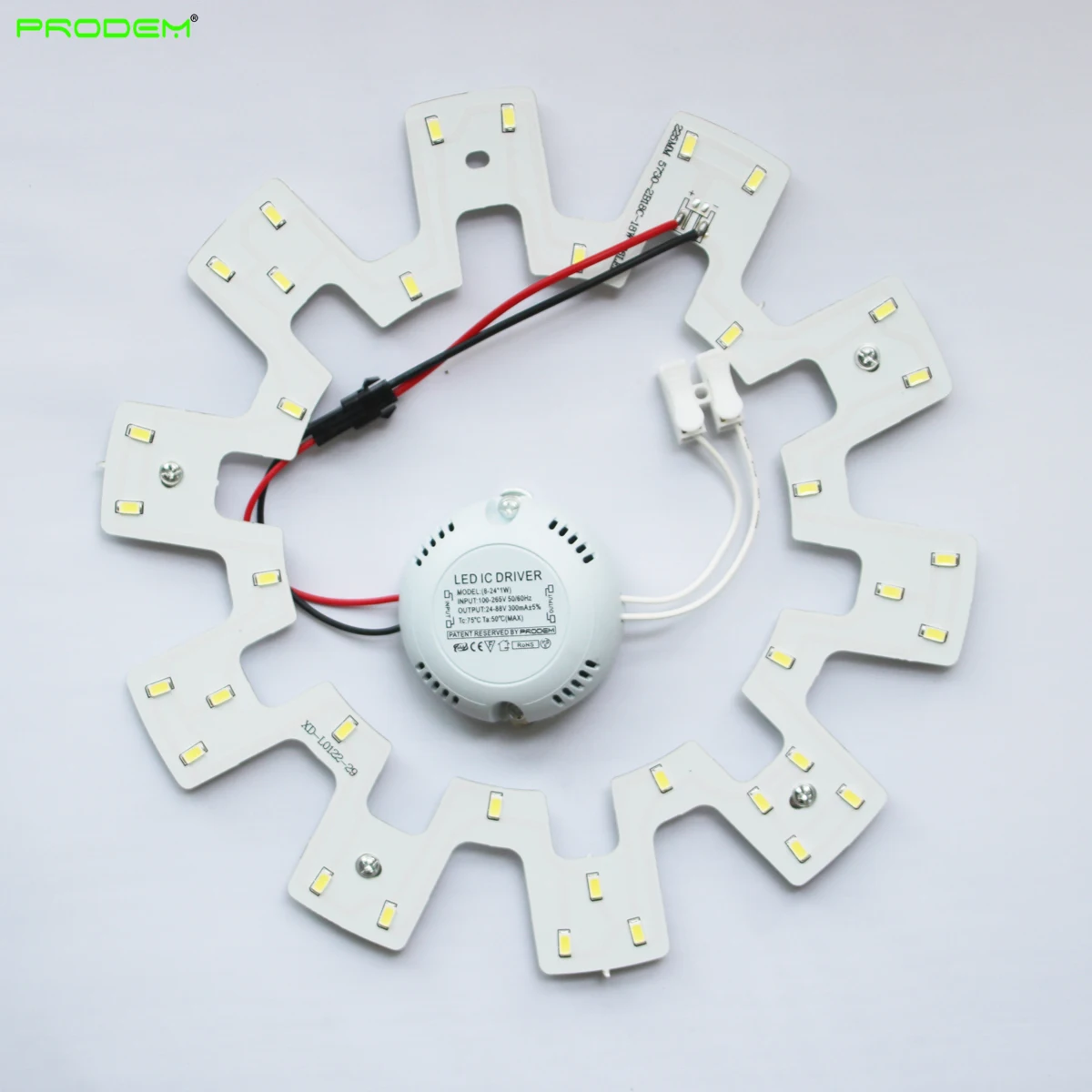 

Easy Replace DIY kits 2 PACK Sun Flower Round 18W LED PCB Circular Board Panel Down Light Techo Lamp 110V 120V 220V 230V 240V